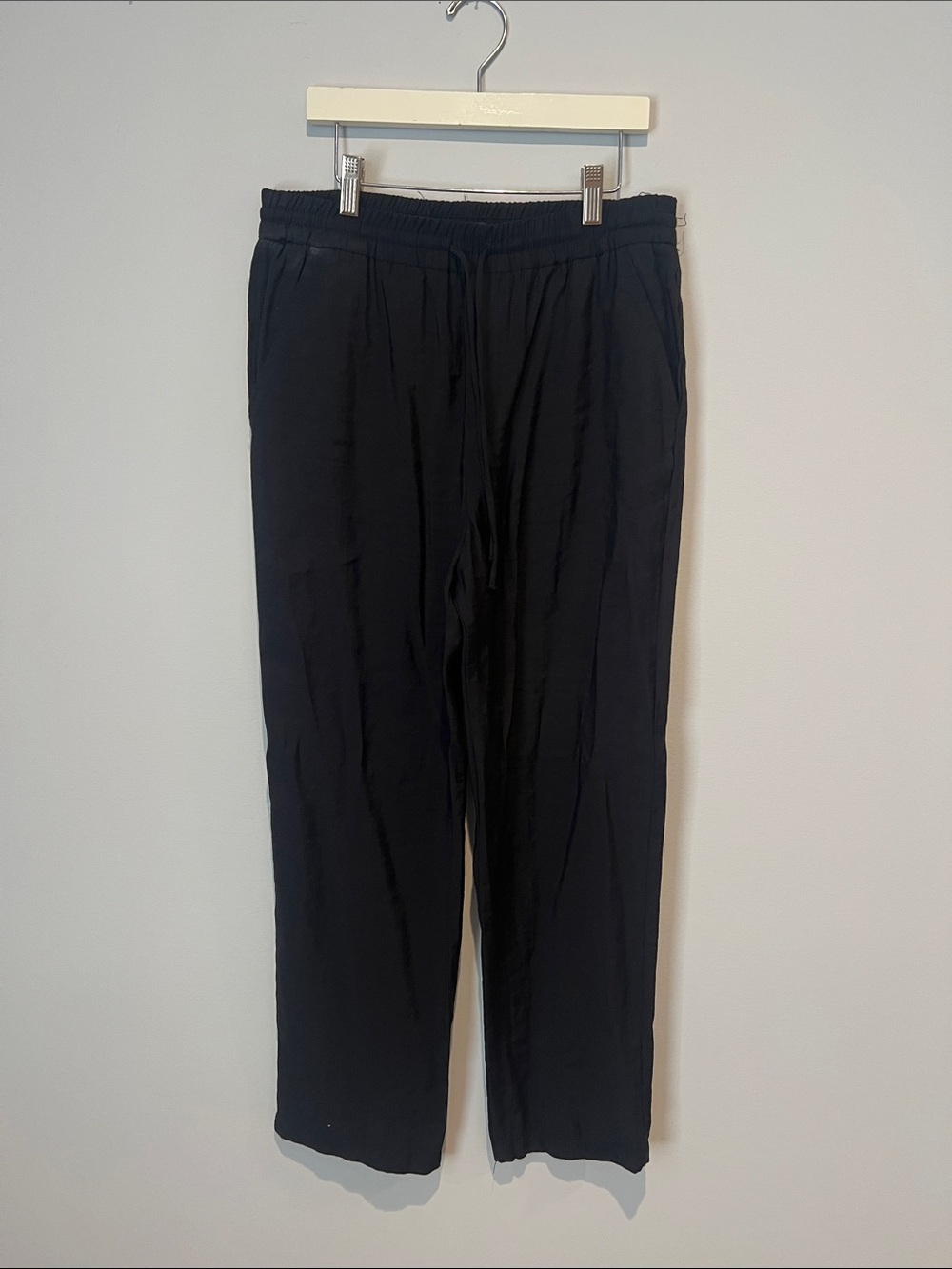 Zara Black Straight-Leg Women's Pants